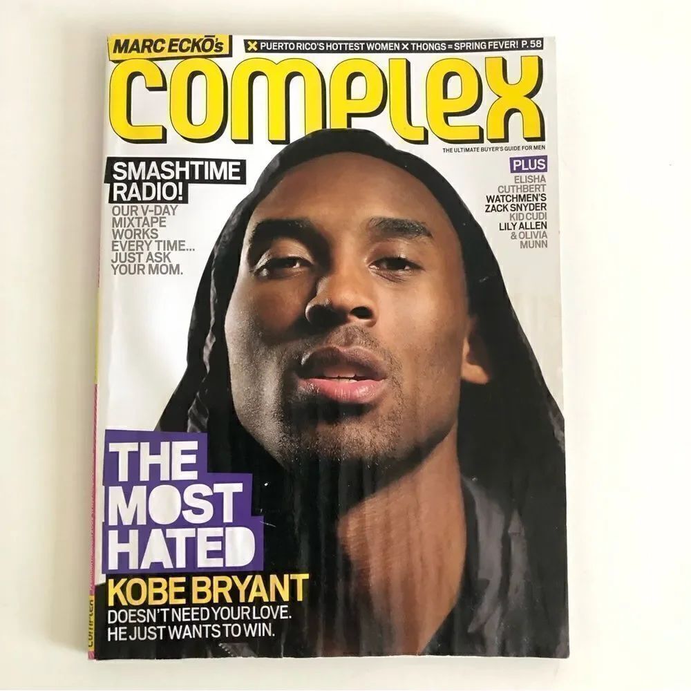 Complex Magazine October/November 2009 Kobe Bryant/Elisha Cuthbert Marc Ekco